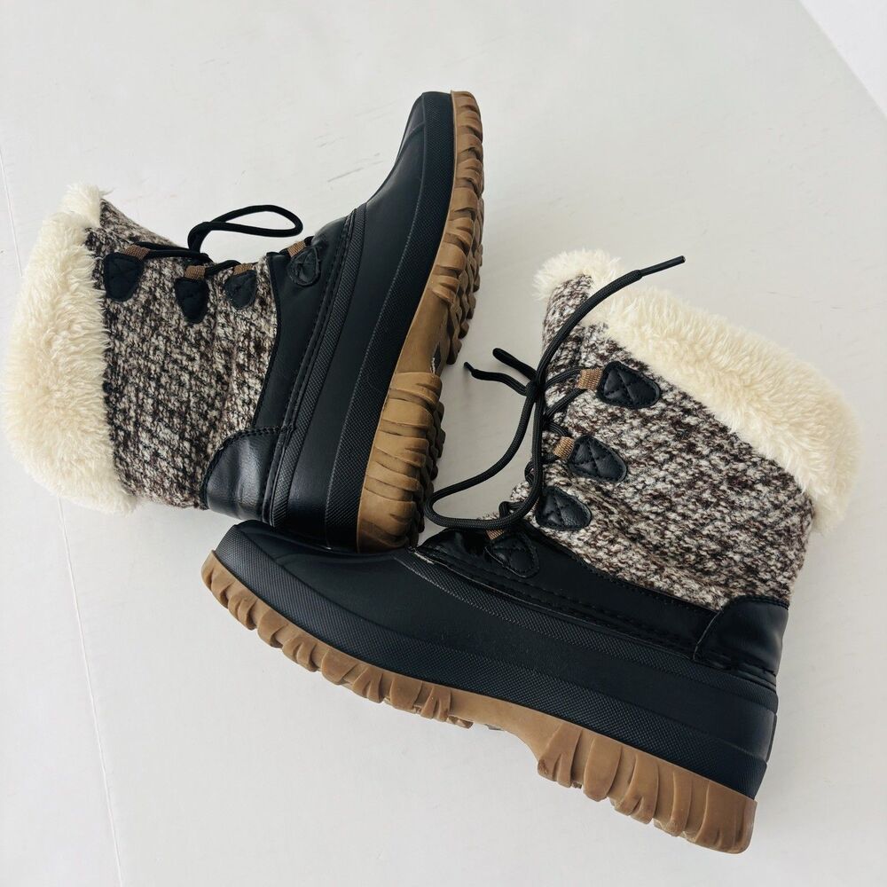 Storm by Cougar Womens Camp Waterproof Lace Up Winter Boots Size 9 Cabincore - Picture 4 of 9